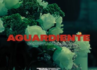 Christian Nodal estrenó “Aguardiente”