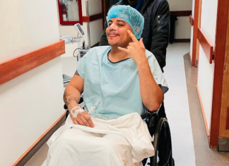 Eduin Caz sale de su última operación quirúrgica