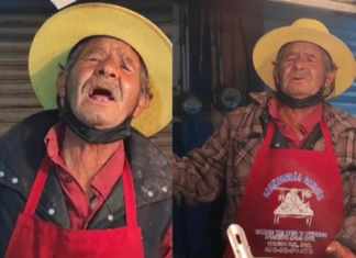Taquero se vuelve famoso por cantar igualito a Pedro Infante
